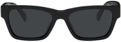 Shop Anine Bing Black Daria Sunglasses