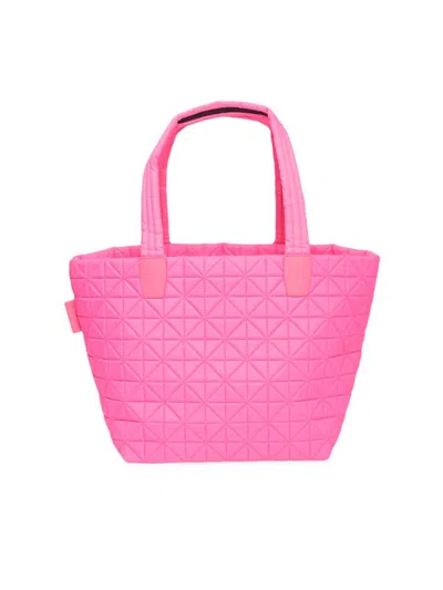 Shop Vee Collective Women's Md Vee Ripstop Tote Bag In Neon Pink