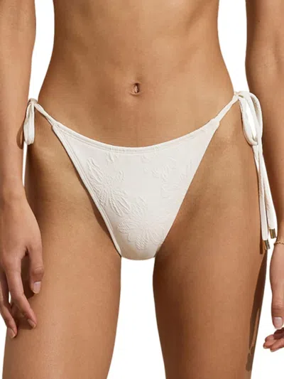 Shop Peony Women's Forever String Bikini Bottom In Camellia