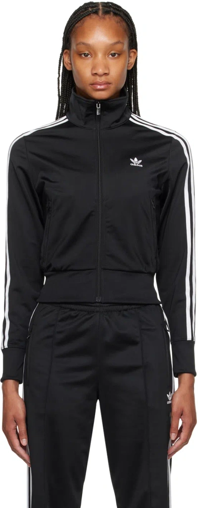 Shop Adidas Originals Black Firebird Track Jacket