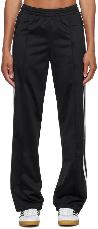 Shop Adidas Originals Black Firebird Track Pants