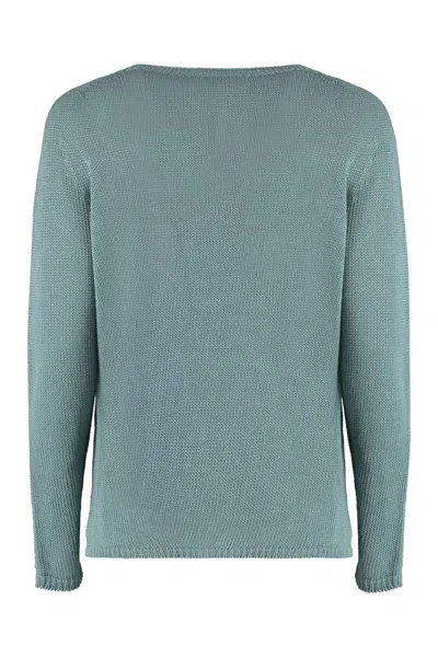 Shop 's Max Mara Giolino Crew-neck Linen Sweater In Green