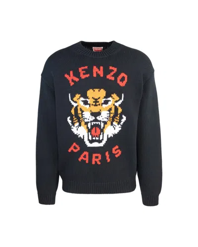 Shop Kenzo Sweater In Black