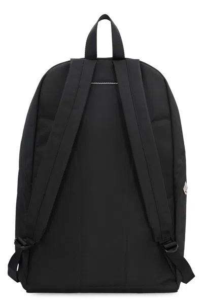 Shop Mm6 Maison Margiela Technical Fabric Backpack In Black