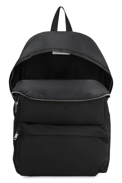 Shop Mm6 Maison Margiela Technical Fabric Backpack In Black