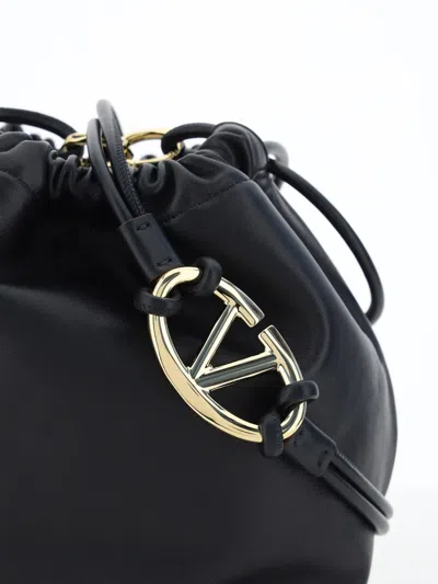 Shop Valentino Garavani Bucket Bags In Nero