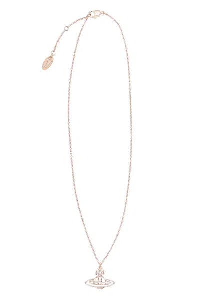 Shop Vivienne Westwood Necklace With Pendant In Copper
