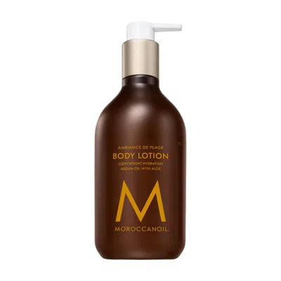 Moroccanoil Body Lotion Moisturizer Ambiance De Plage 12.2 oz/ 360 ml In Ambiance De Plage - Gardenia Petals, Shredded Coconut, Pineapple
