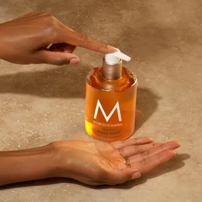 Moroccanoil Hand Wash Ambre Noir In Ambre Noir - Coastal Amber, Egyptian Geranium, White Cardamom
