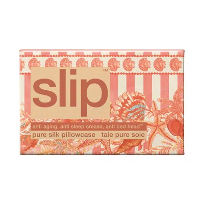 Shop Slip Pure Silk Queen Pillowcase In Seashell