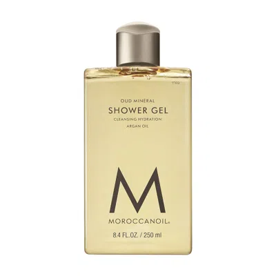 Shop Moroccanoil Shower Gel Oud Minéral In Oud Minéral - Mediterranean Sea Salt, Charred Cedarwood, Petitgrain