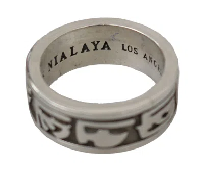 Shop Nialaya Elegant Silver Sterling Men's Men's Ring