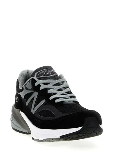 Shop New Balance 990v6 Sneakers Black
