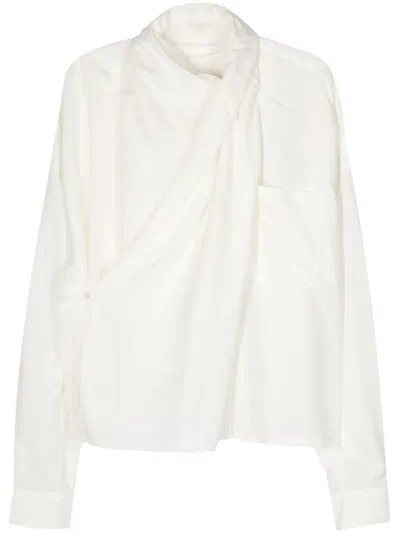 Shop Quira Shirt In Q Off White