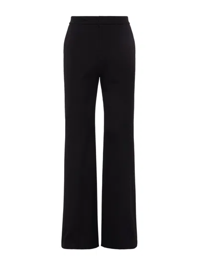 Shop L Agence Livvy Straight-leg Trouser In Black