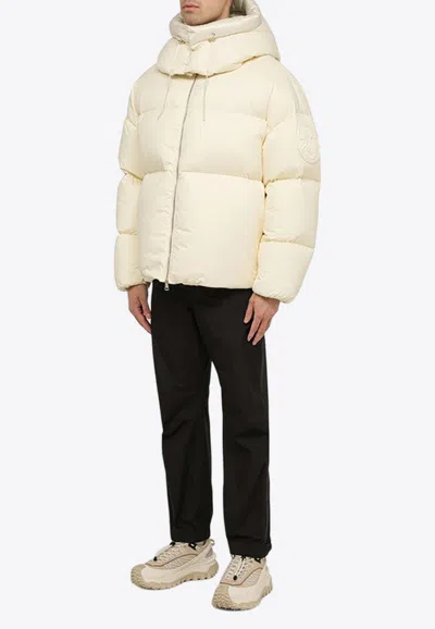 Shop Moncler X Roc Nation Antila Padded Down Jacket In White