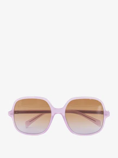 Shop Celine Woman Sunglasses Woman Pink Sunglasses
