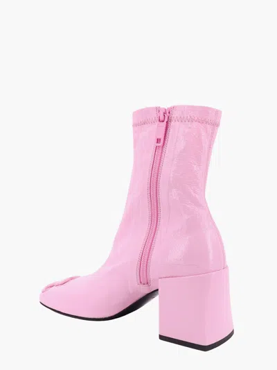 Shop Courrèges Courreges Woman Ankle Boots Woman Pink Boots