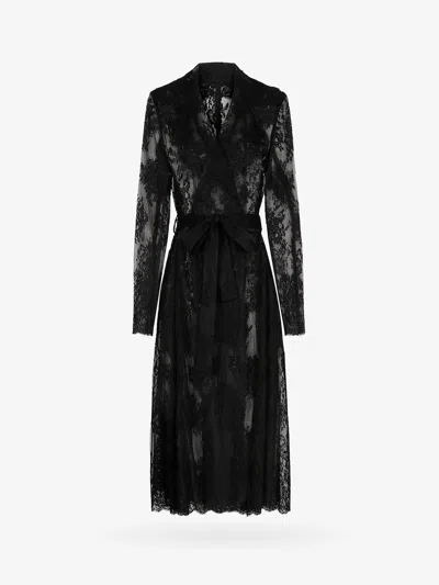 Shop Dolce & Gabbana Woman Coat Woman Black Coats
