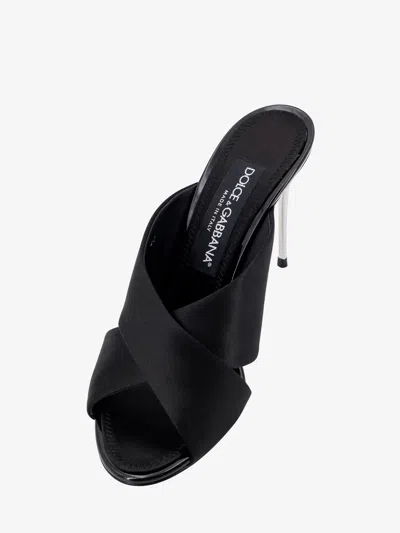 Shop Dolce & Gabbana Woman Sandals Woman Black Sandals