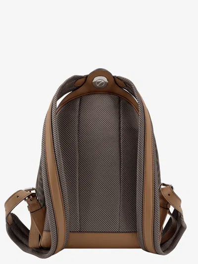 Shop Fendi Man  Chiodo Man Brown Backpacks