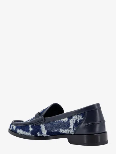 Shop Fendi Man O' Lock Man Multicolor Loafers