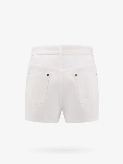 Shop Fendi Woman Shorts Woman White Shorts