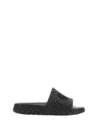 Shop Gucci Men Sandals In Black