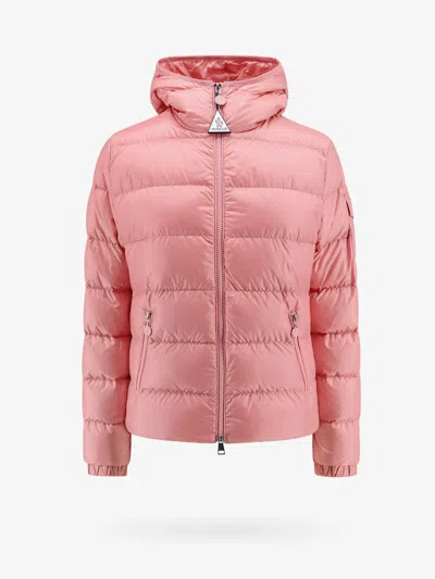 Shop Moncler Woman Gles Woman Pink Jackets