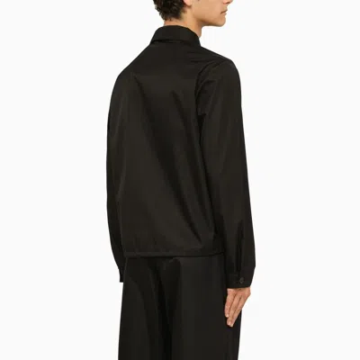 Shop Prada Black Re-nylon Jacket Men