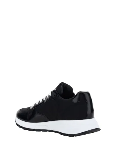 Shop Prada Men Prax 01 Sneakers In Black