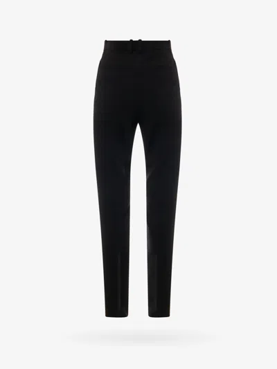 Shop Saint Laurent Woman Trouser Woman Black Pants