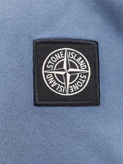 Shop Stone Island Man T-shirt Man Blue T-shirts