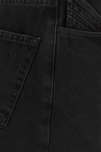 Shop Attico The  Woman Black Denim Jeans