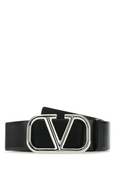 Shop Valentino Garavani Man Cintura In Black