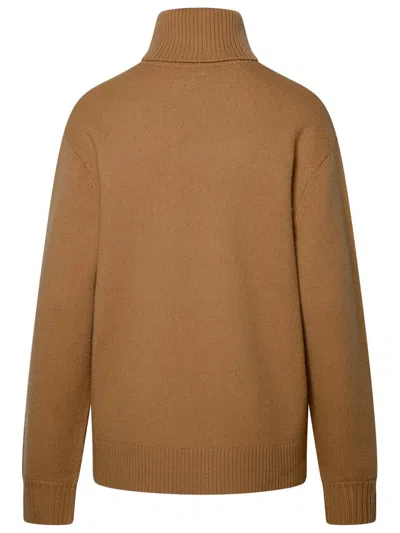 Shop Apc A.p.c. Beige Virgin Wool Sweater