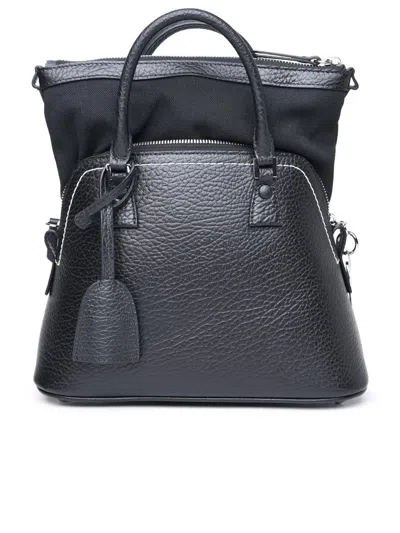 Shop Maison Margiela Bag 5ac Mini In Black