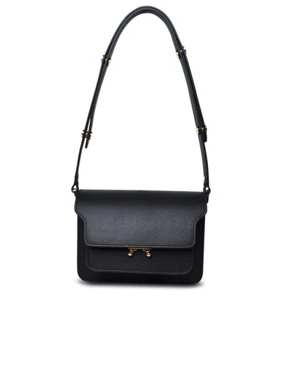 Shop Marni Black Leather Bag