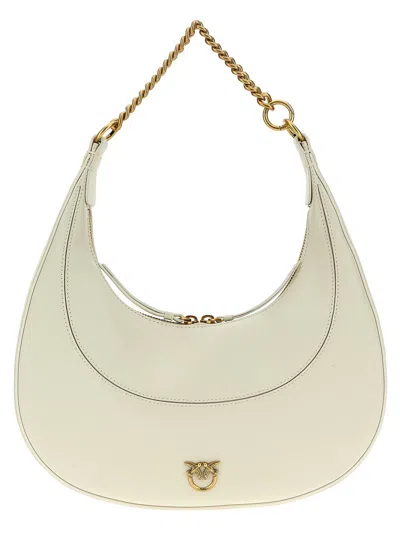 Shop Pinko 'classic Brioche Bag Hobo' Shoulder Bag In White