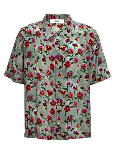 Shop Séfr 'noam' Shirt In Multicolor