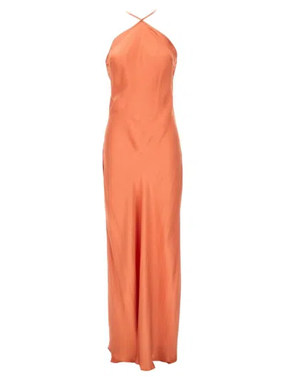 Shop Twinset 'canyon' Dress In Orange