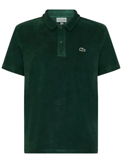 Shop Lacoste Polo Shirt In Verde