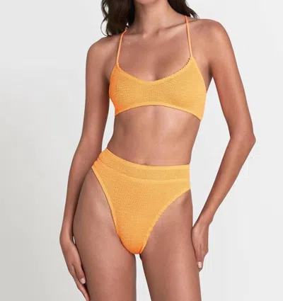 Shop Bondeye Savannah Brief Eco Bikini Bottom In Citron In Yellow