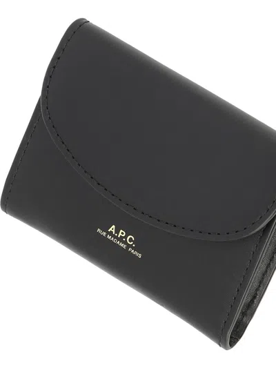 Shop Apc A.p.c. "geneve" Card Holder In Black