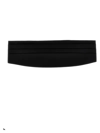 Shop Dolce & Gabbana Tuxedo Headband In Black