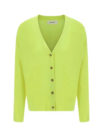 Shop Lisa Yang Knitwear In Neon Citrus