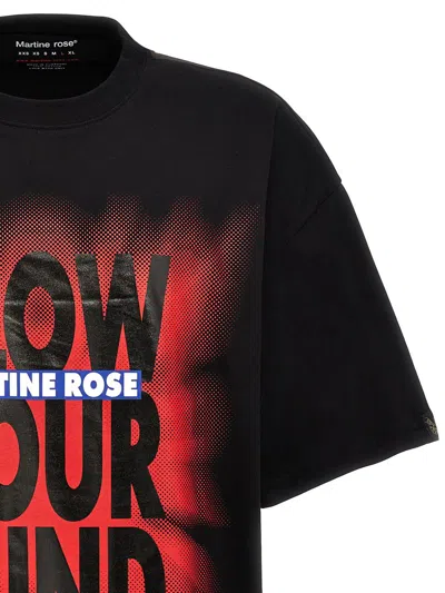 Shop Martine Rose 'blow Your Mind' T-shirt In Black