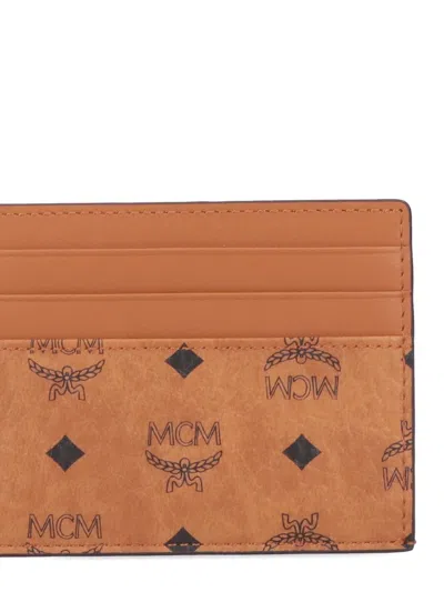 Shop Mcm Wallets In Brown