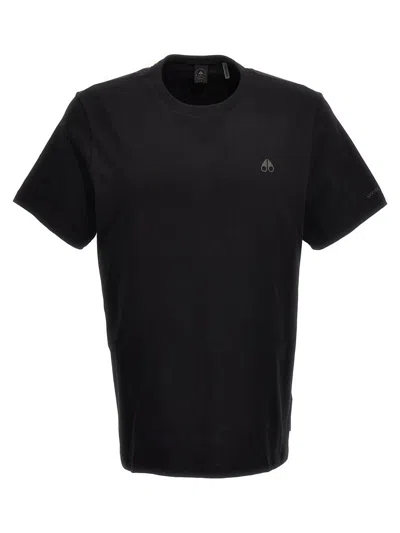 Shop Moose Knuckles 'satellite' T-shirt In Black
