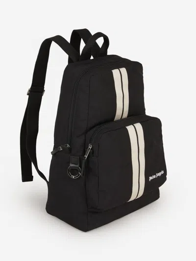 Shop Palm Angels Venice Track Backpack In Negre